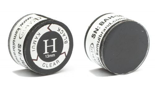 Наклейка для кия «Kamui Clear Black» (H)13 мм