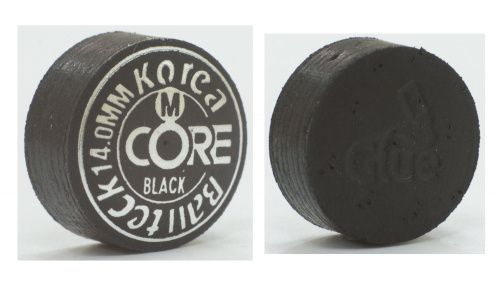 Наклейка для кия «Ball Teck Black Core Coffee» (M)14 мм